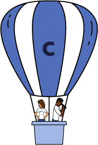 hot air Chooz Marketing balloon