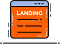 orange landing page icon